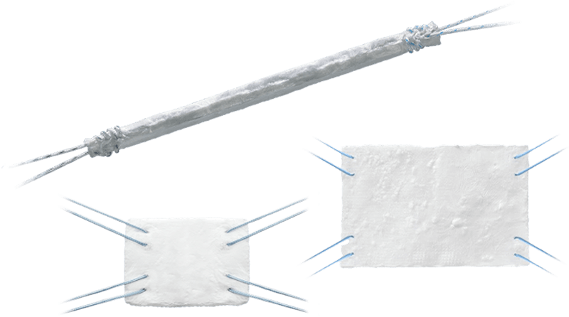 three differently size versions of biobrace