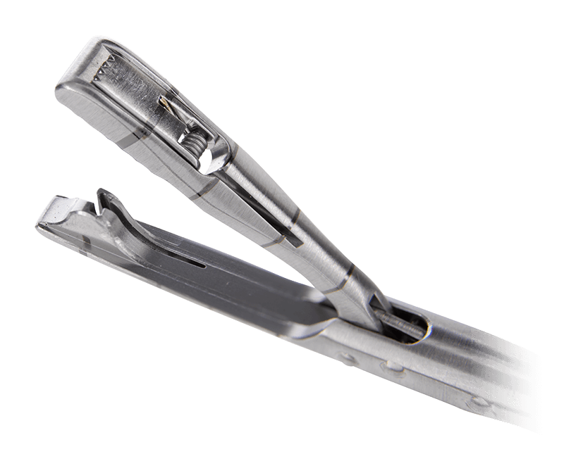 TruFire™ focus on the laser lines for measurement